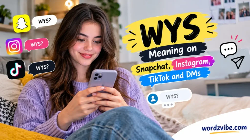 WYS Meaning on Snapchat, Instagram, TikTok, and DMs