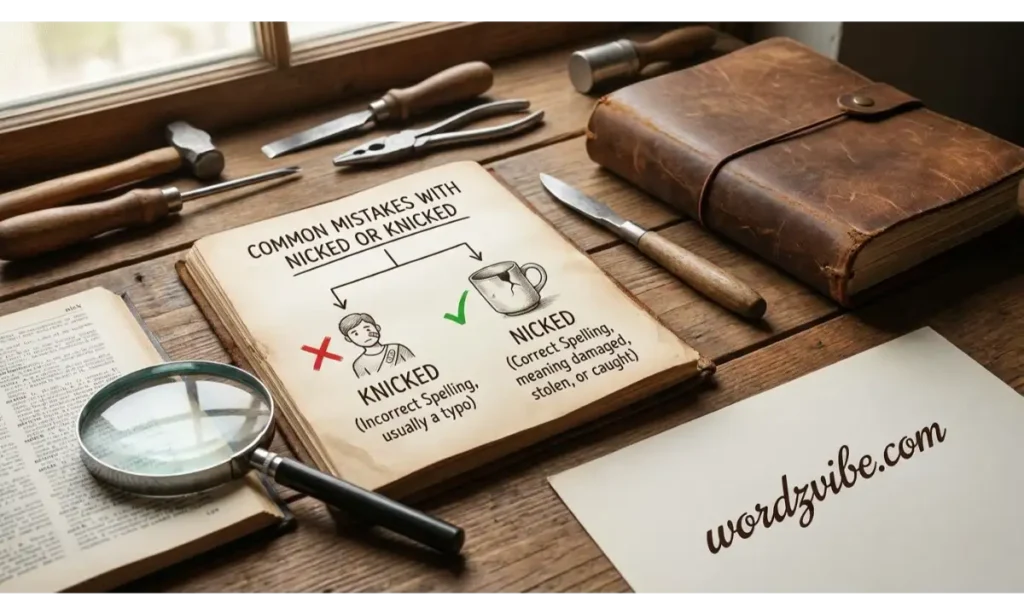 Common Mistakes With Nicked or Knicked