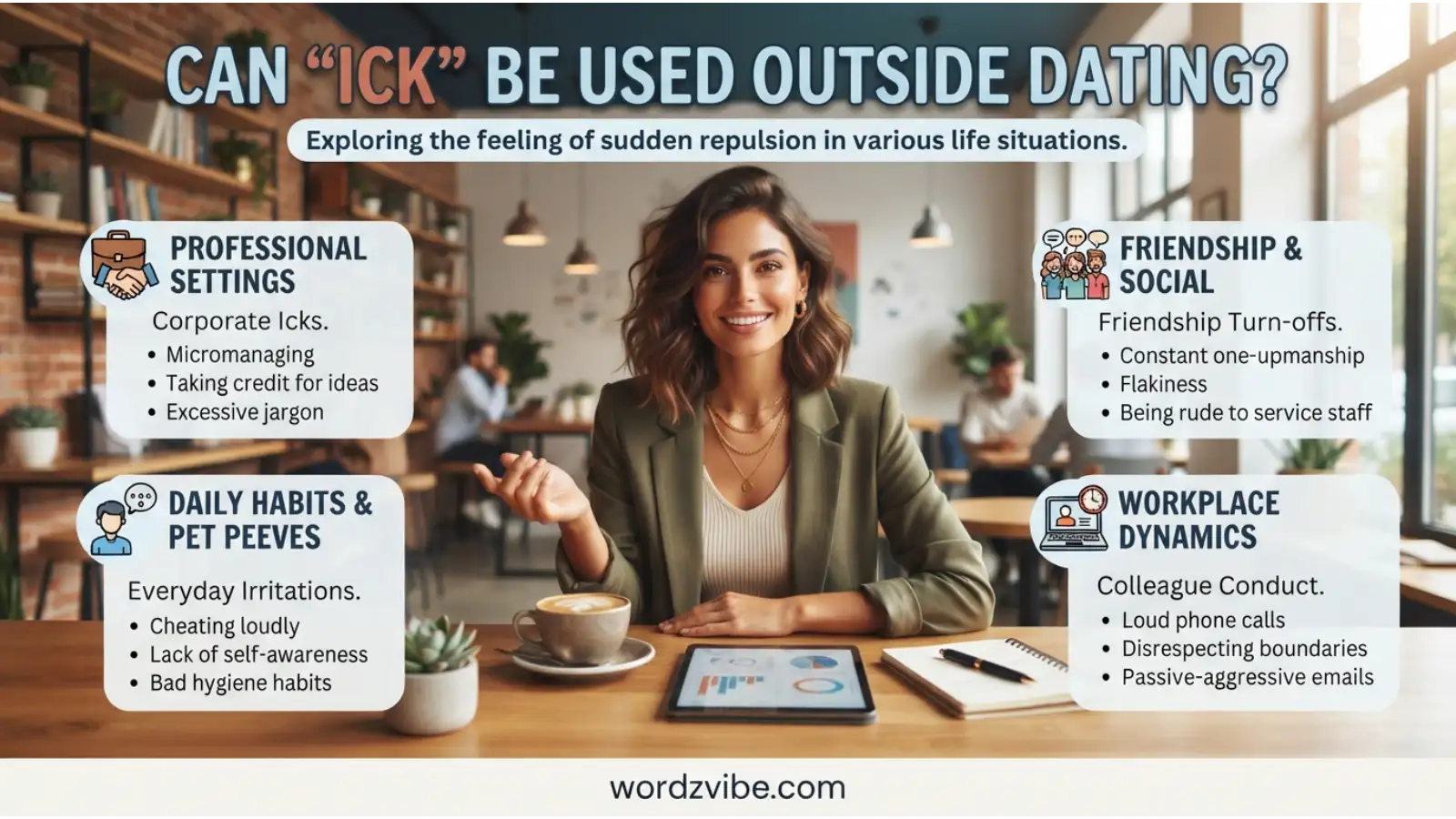 Can Ick Be Used Outside Dating?