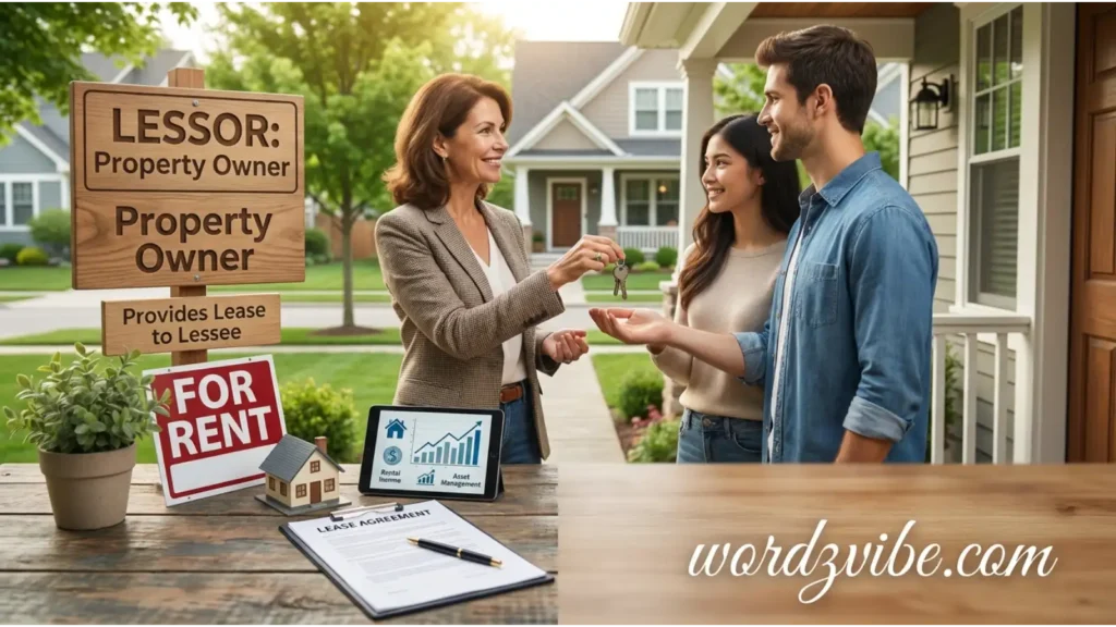 What Does Lessor Mean?