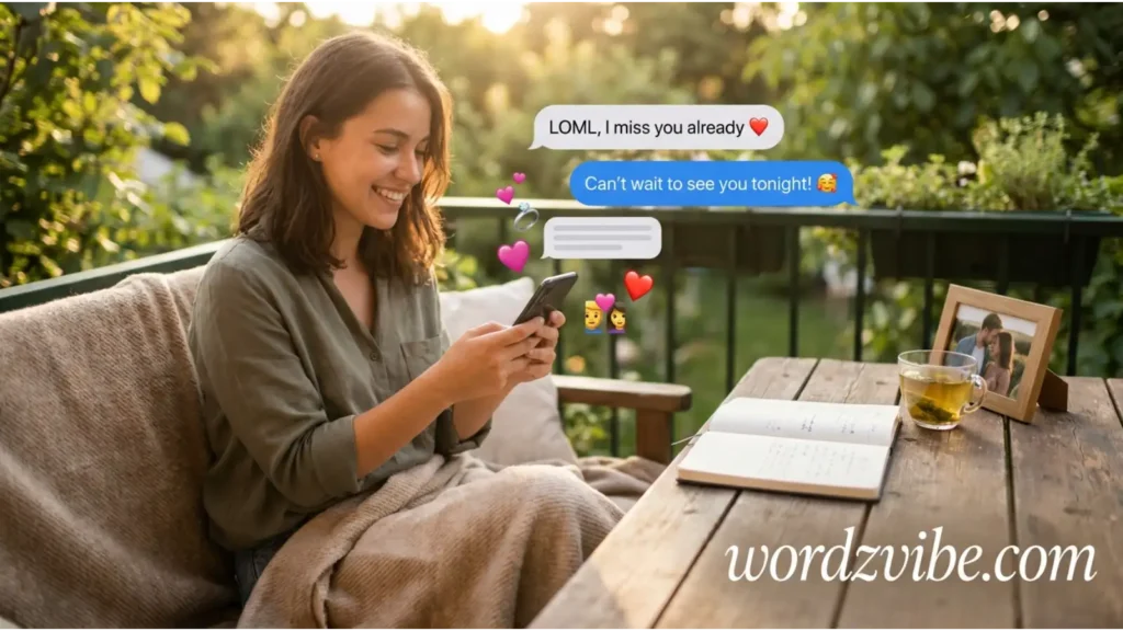 LOML in Romantic Texting