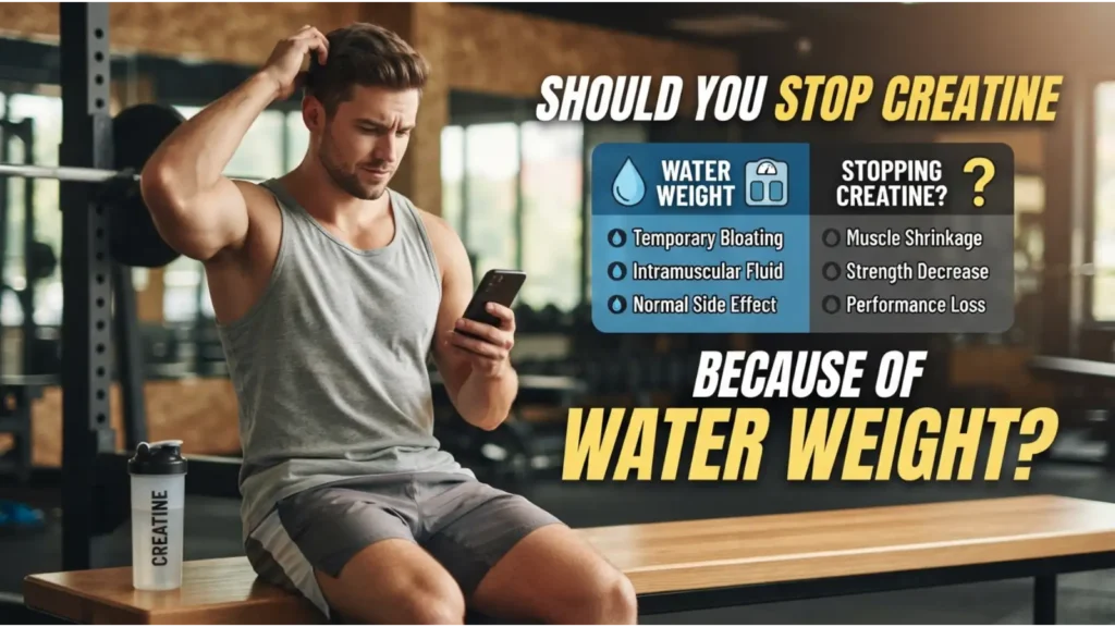 Should You Stop Creatine Because of Water Weight?