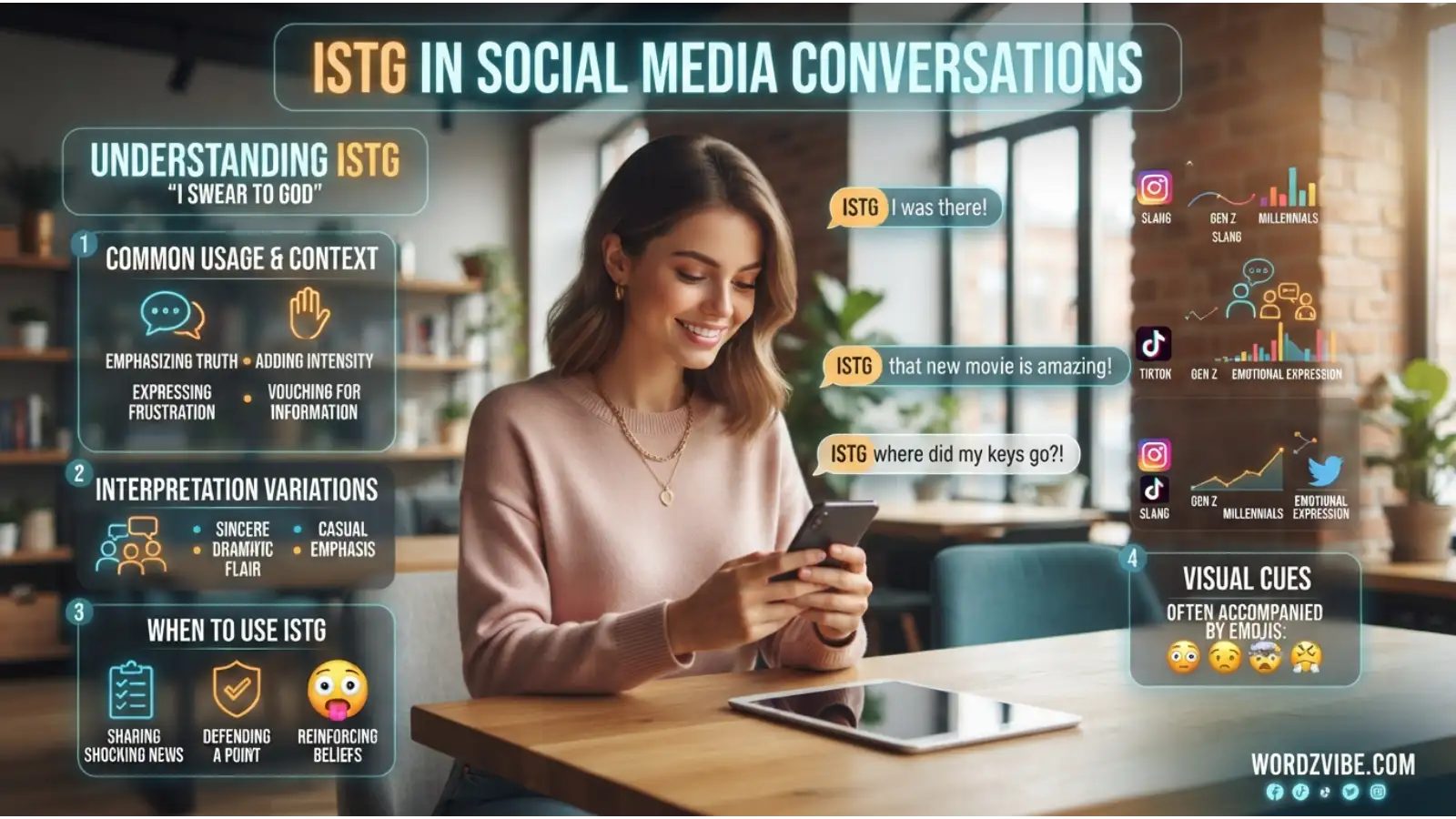 ISTG in Social Media Conversations
