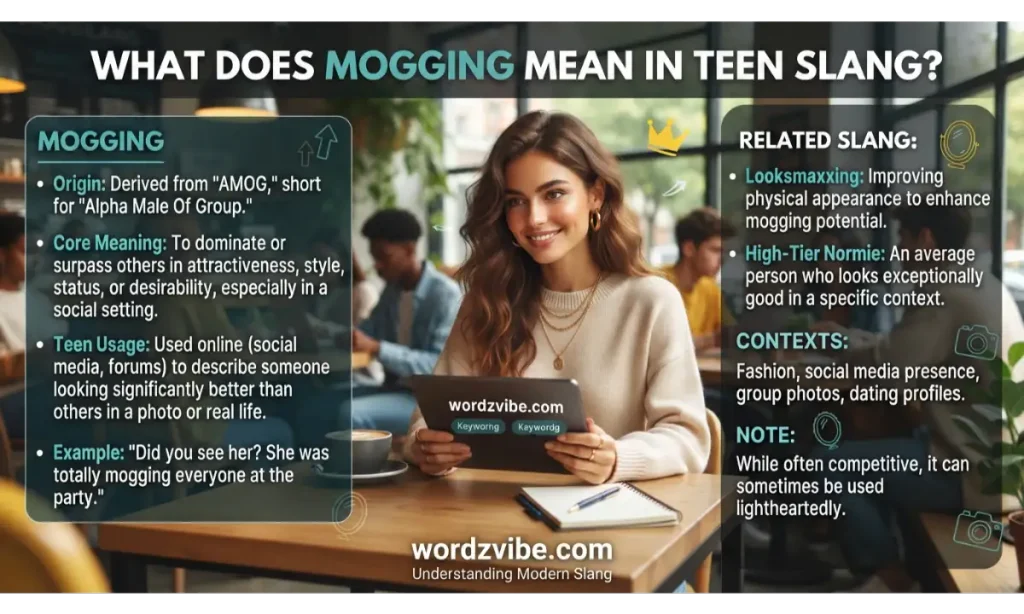 What Does Mogging Mean in Teen Slang?