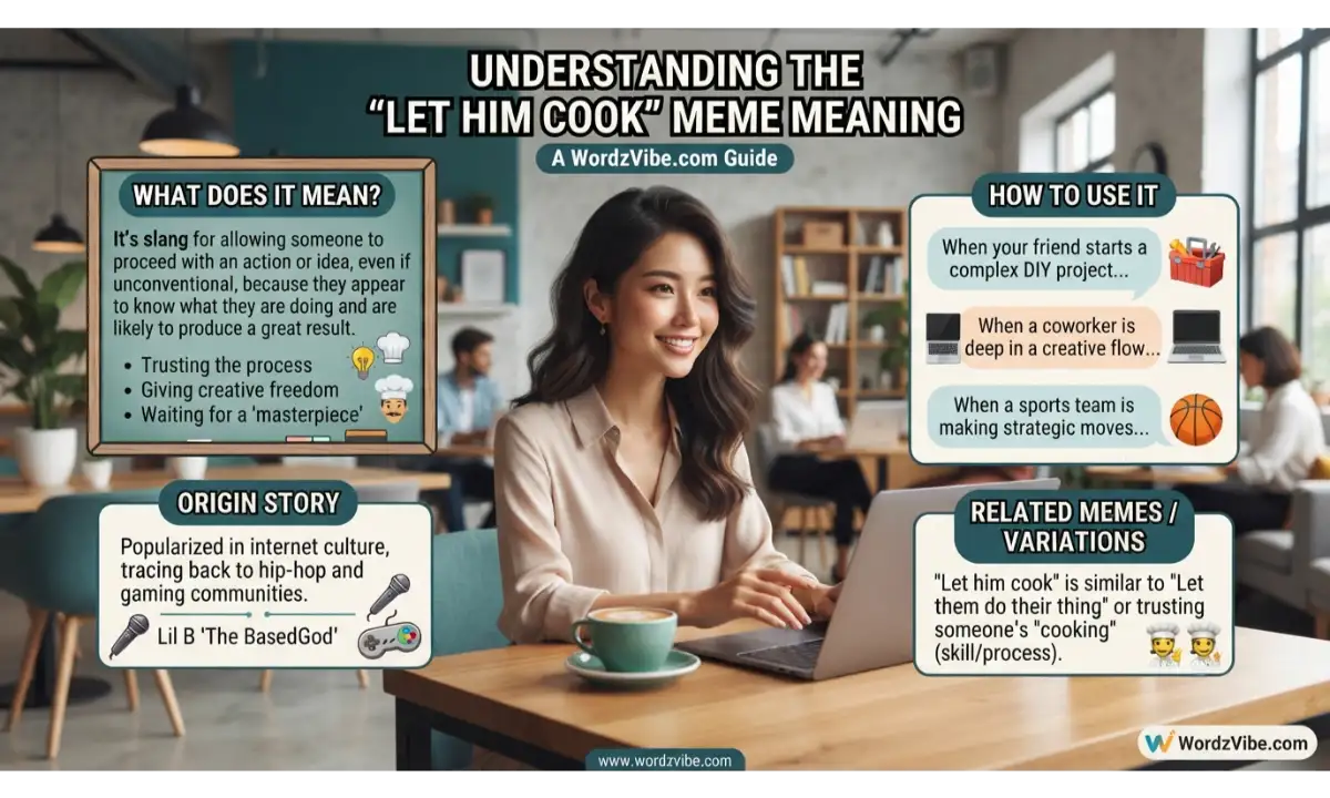 What Does Let Him Cook Mean in Text?