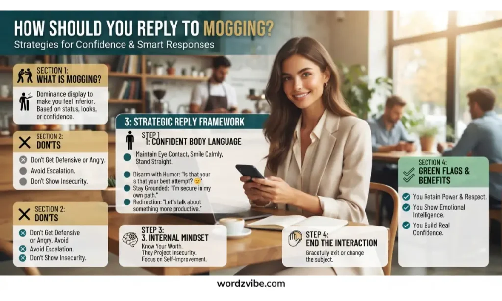 How Should You Reply to Mogging?