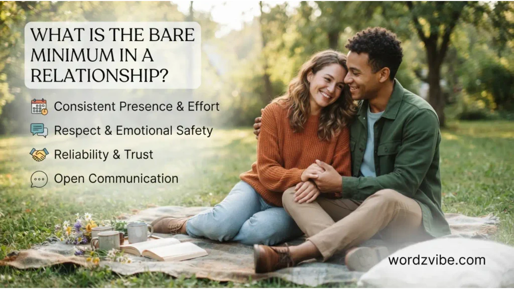 What Does Bare Minimum Mean?