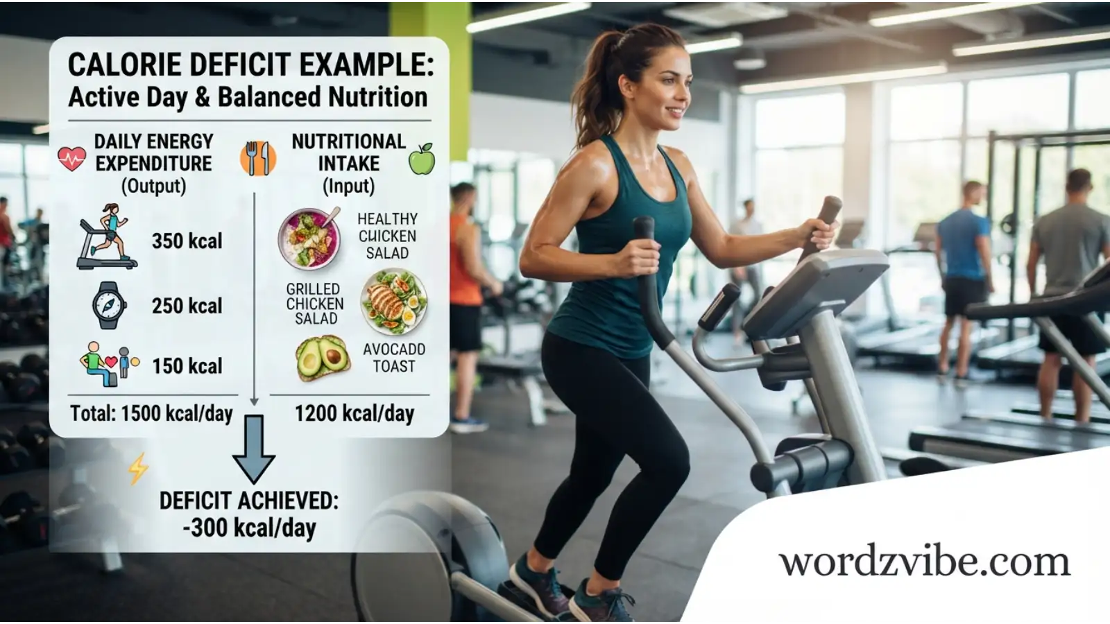 Calorie Deficit Example