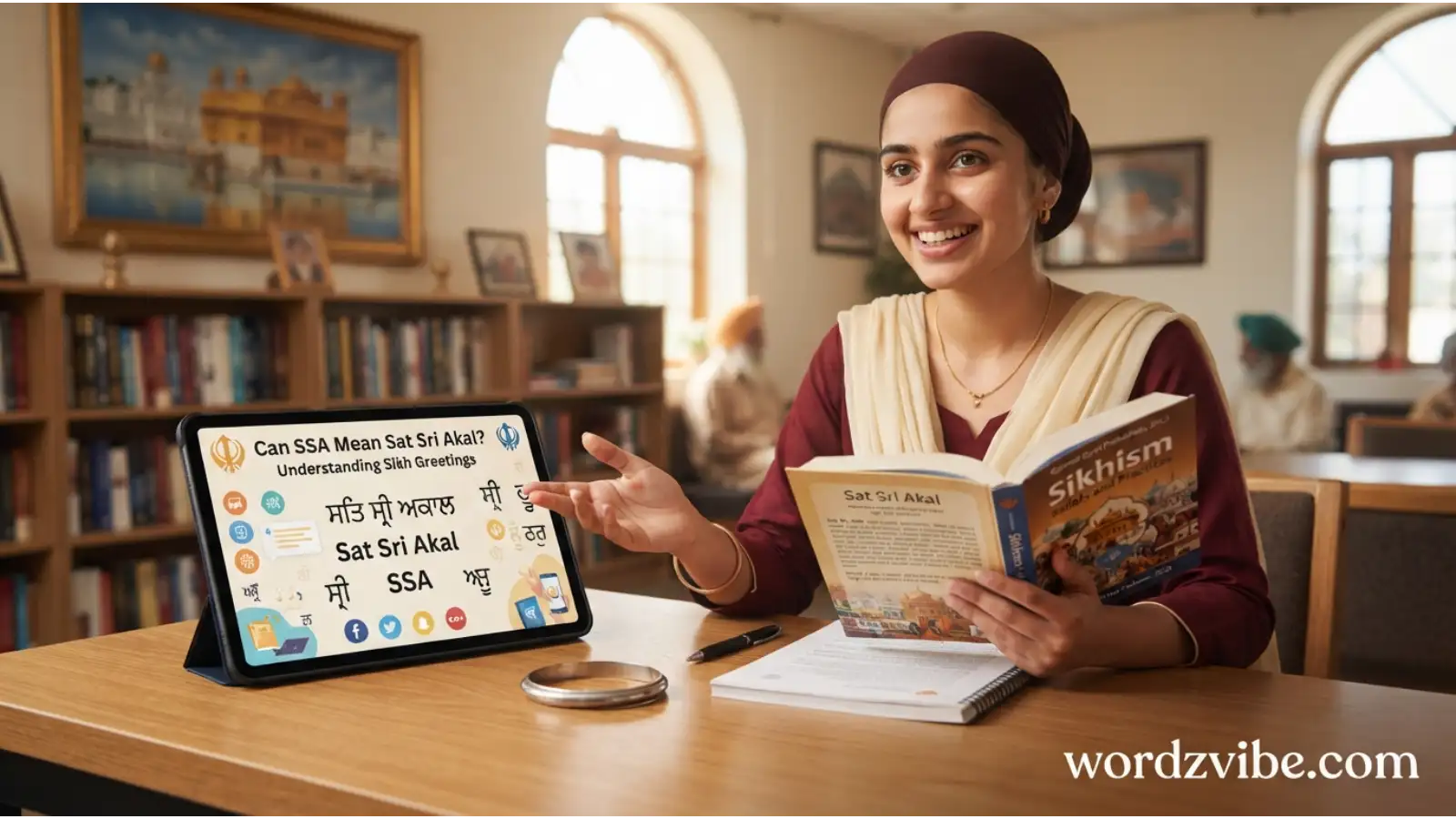 Can SSA Mean Sat Sri Akal?