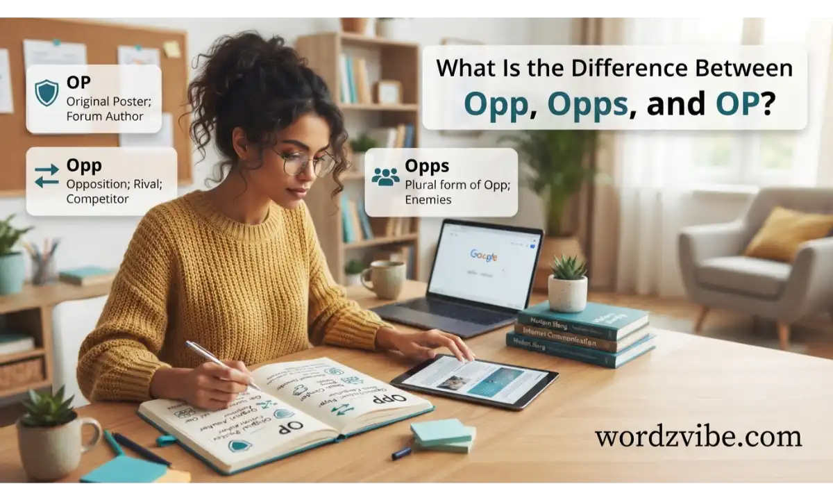 What Is the Difference Between Opp, Opps, and OP?
