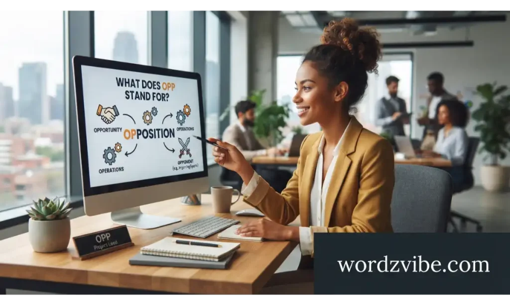 What Does Opp Stand For?