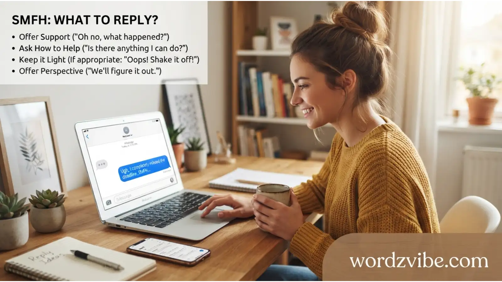 What Should You Reply to SMFH?