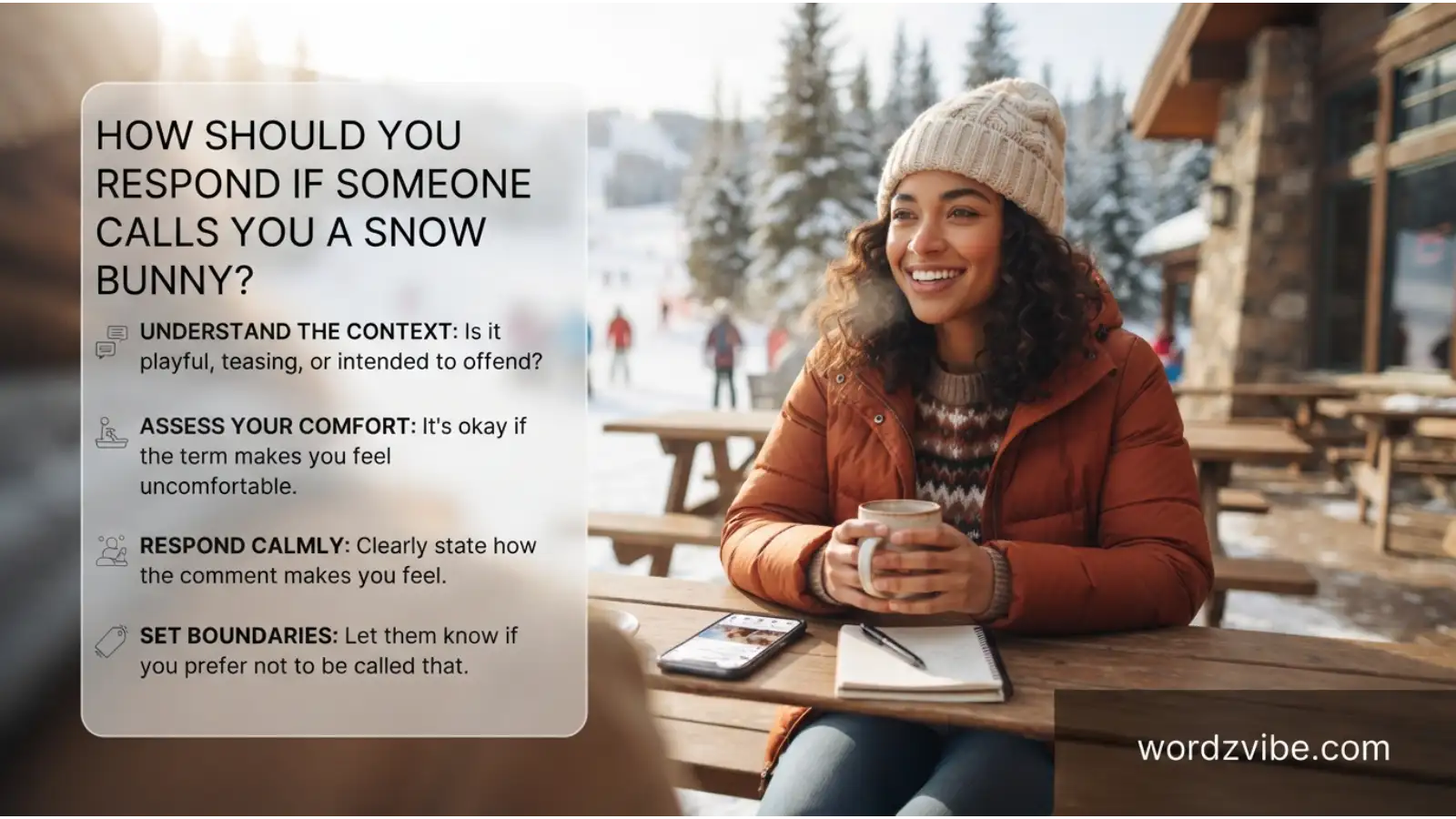 How Should You Respond if Someone Calls You a Snow Bunny?