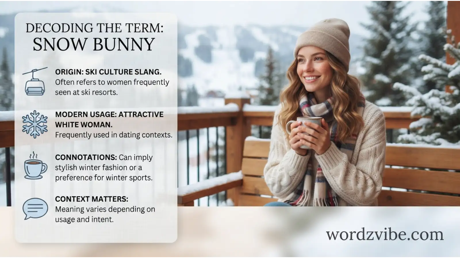 What Does Snow Bunny Mean When Referring to a White Girl?