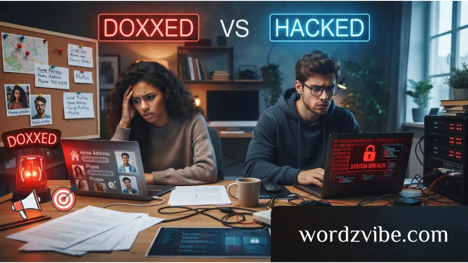 Doxxed vs Hacked