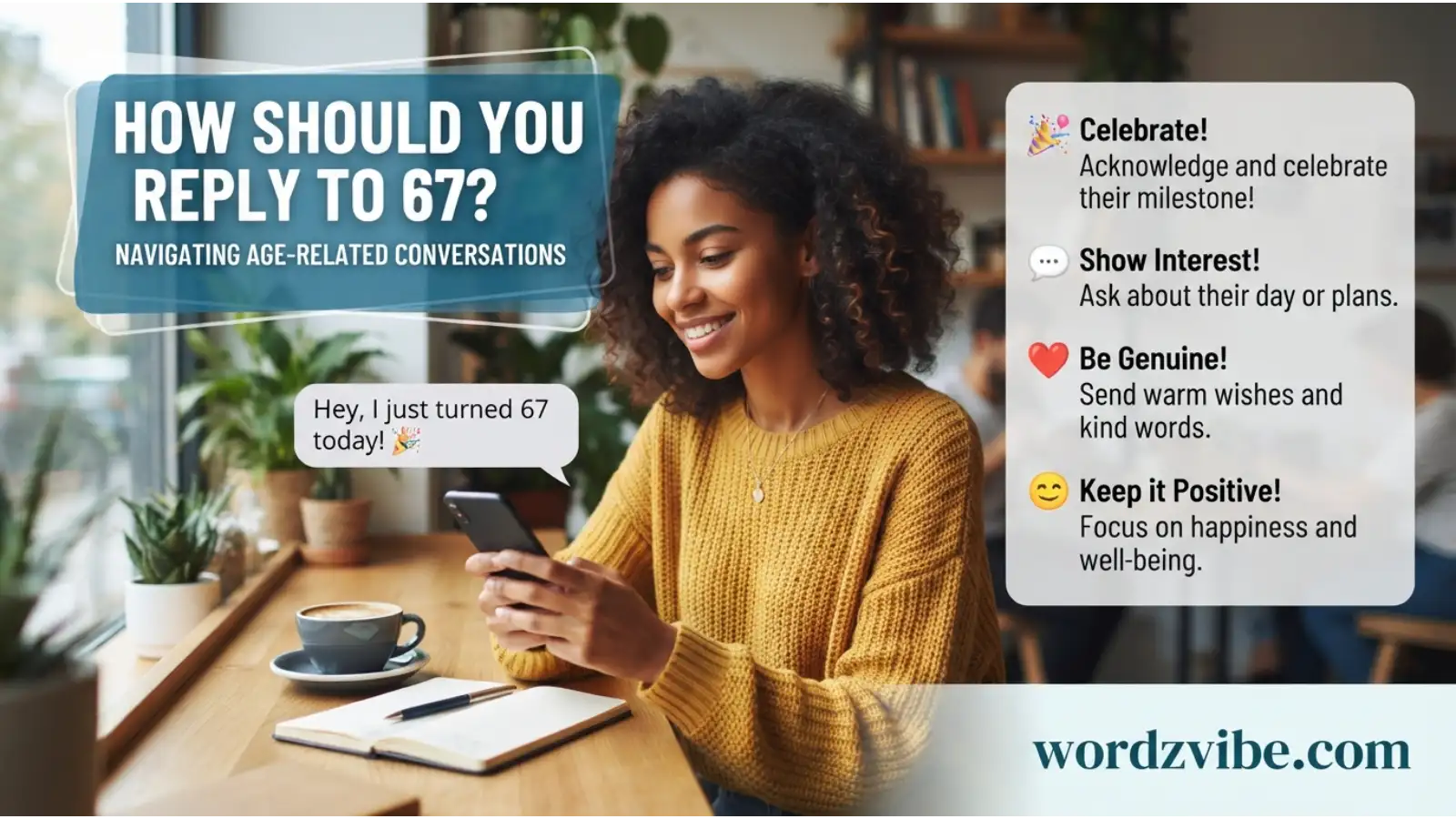 How Should You Reply to 67?