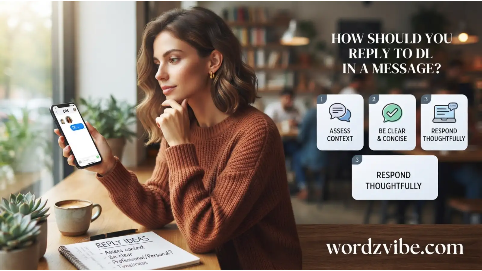 How Should You Reply to DL in a Message?