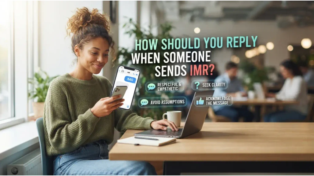 How Should You Reply When Someone Sends IMR?
