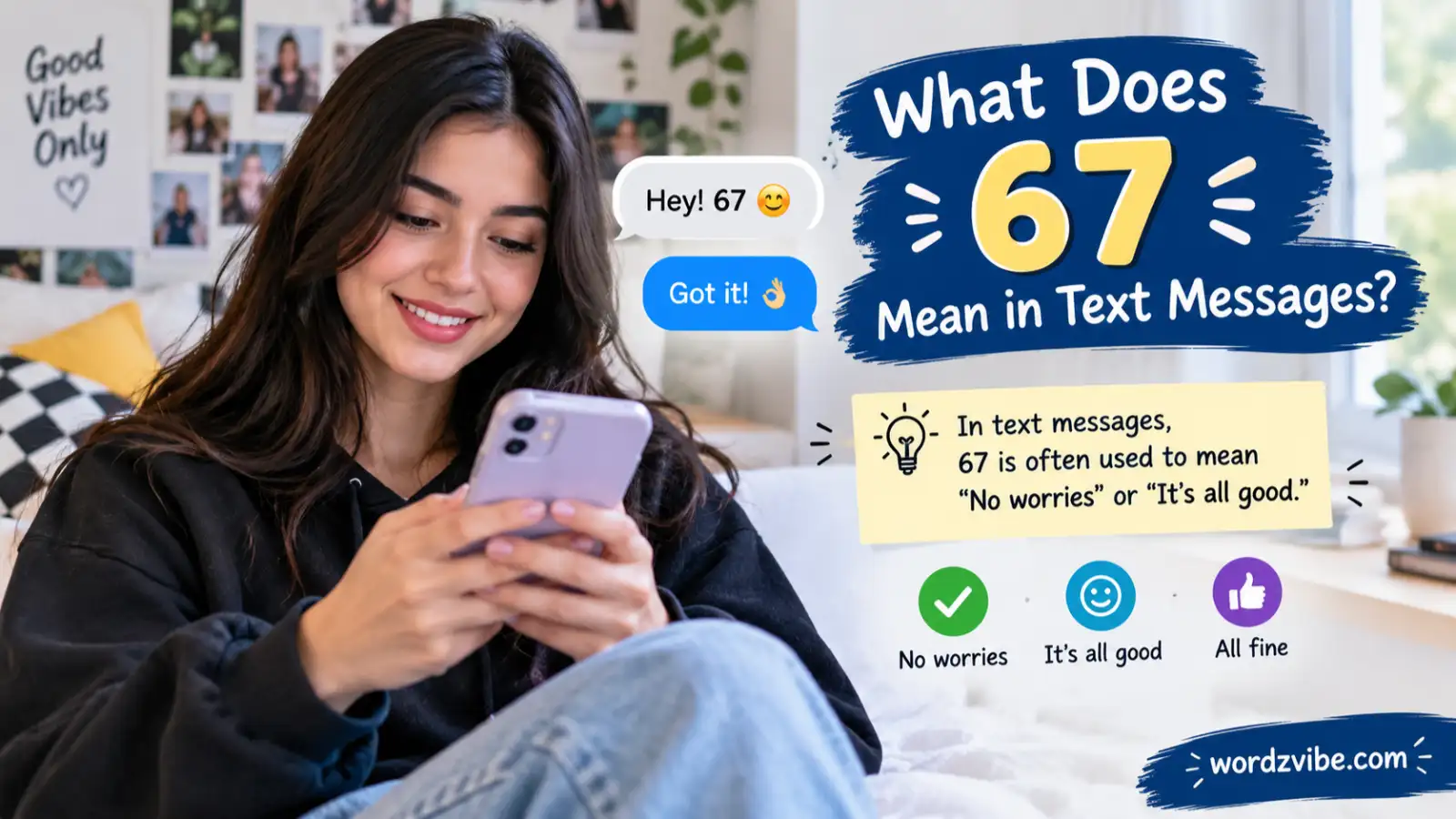 What Does 67 Mean in Text Messages?