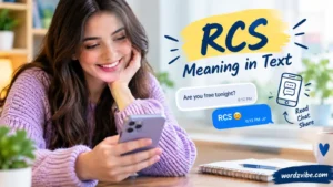 rcs meaning in text