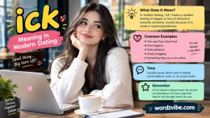 ick meaning in modern dating