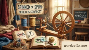 Spinned or Spun