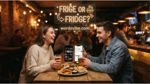 Fridge Or Frige: