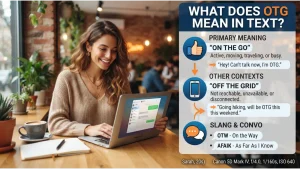 otg meaning in text