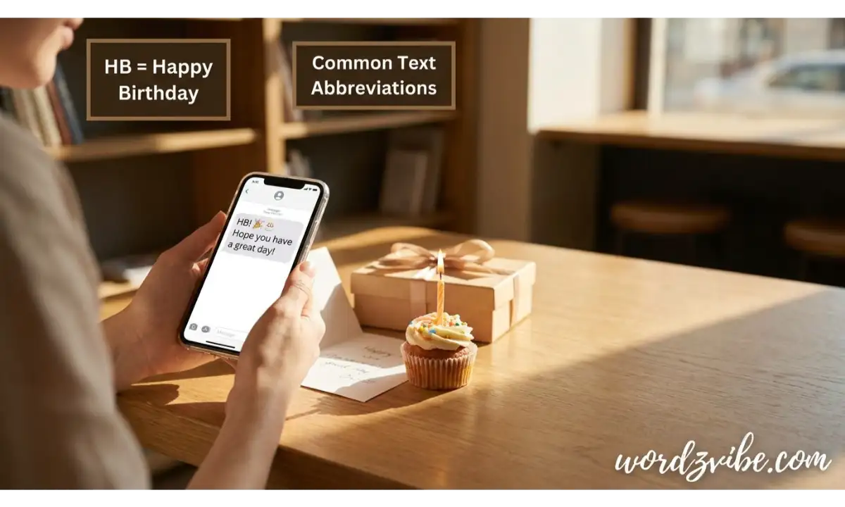 HB Meaning in Text