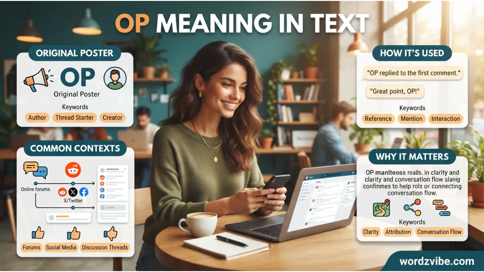 OP Meaning In Text