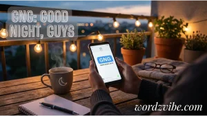 GNG Meaning in Text