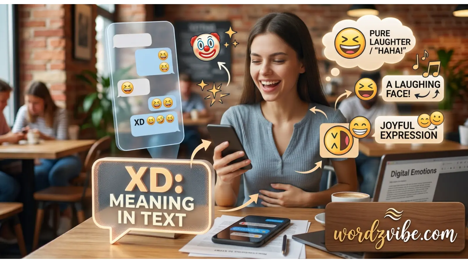 xd meaning in text
