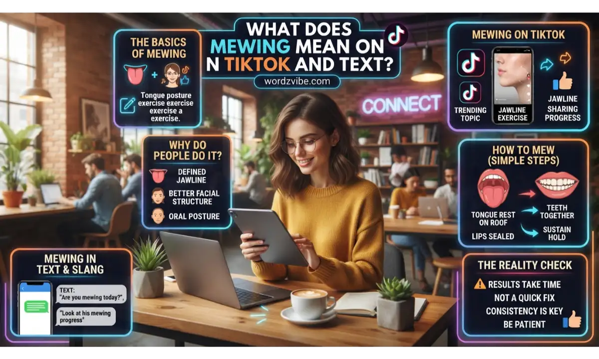 What Does Mewing Mean on TikTok and Text?