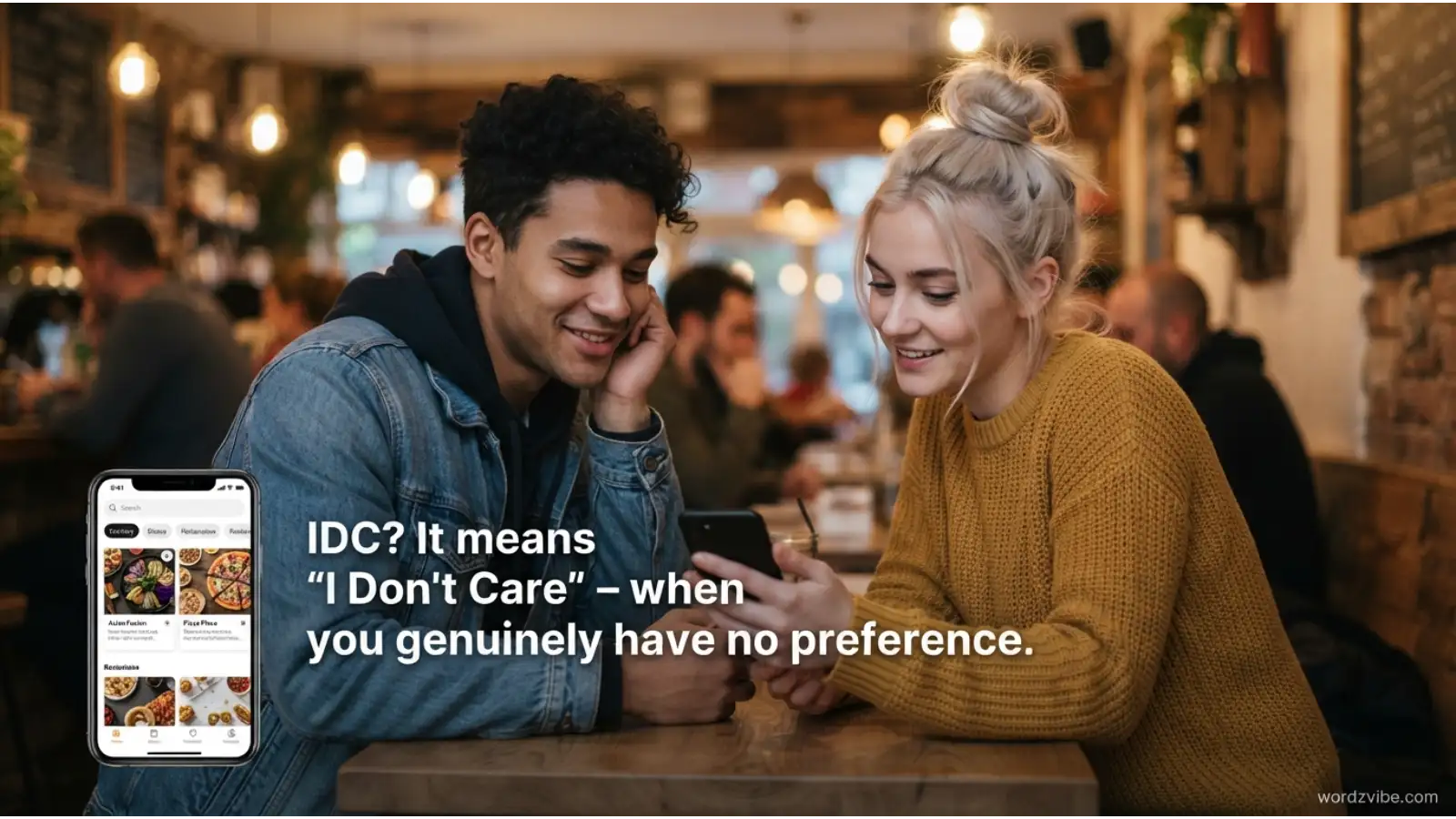 IDC Meaning in Chat