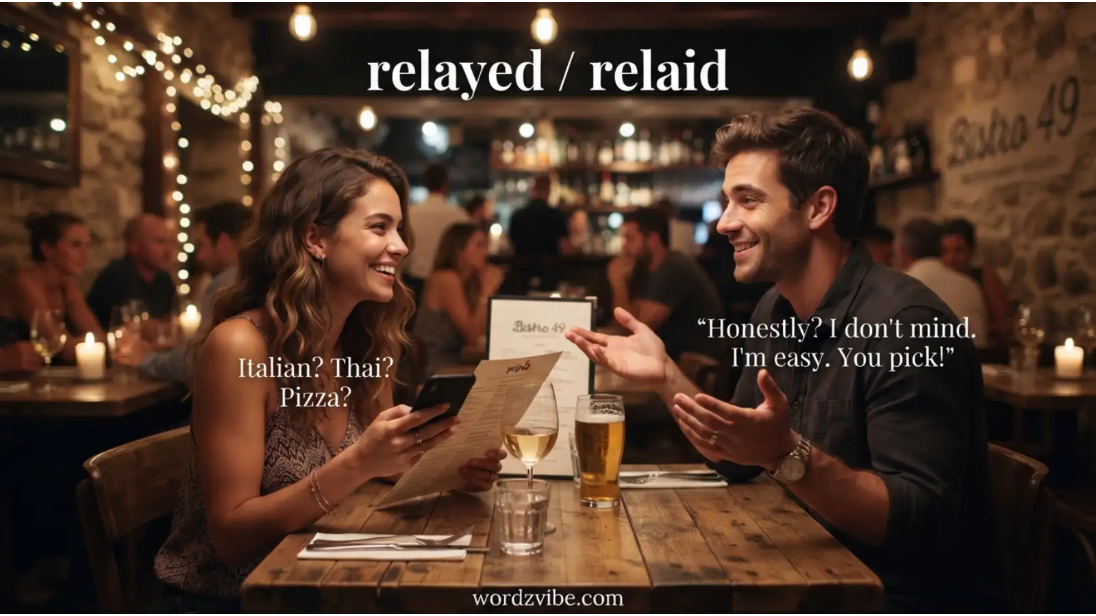 Relayed or Relaid