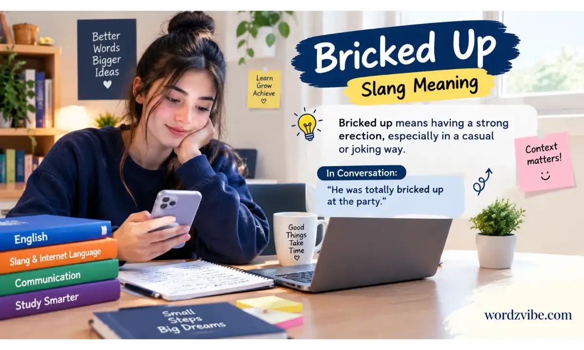 bricked up slang meaning