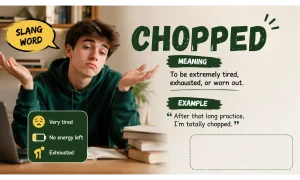 chopped slang meaning