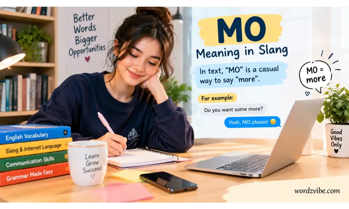 mo meaning slang