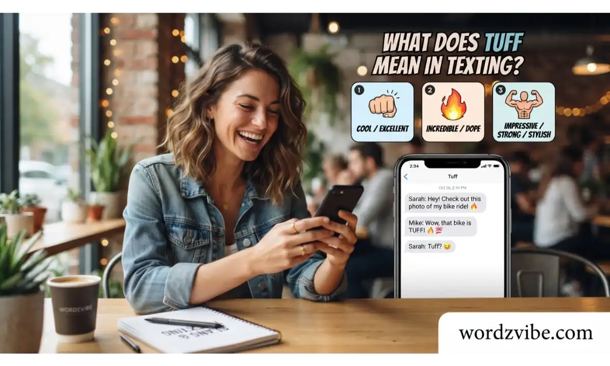 What Does Tuff Mean in Texting?