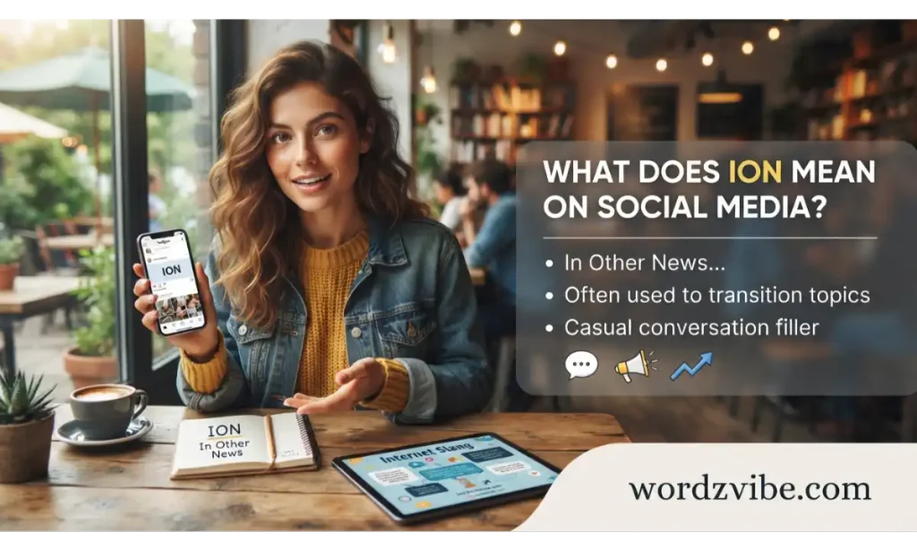 What Does ION Mean on Social Media?