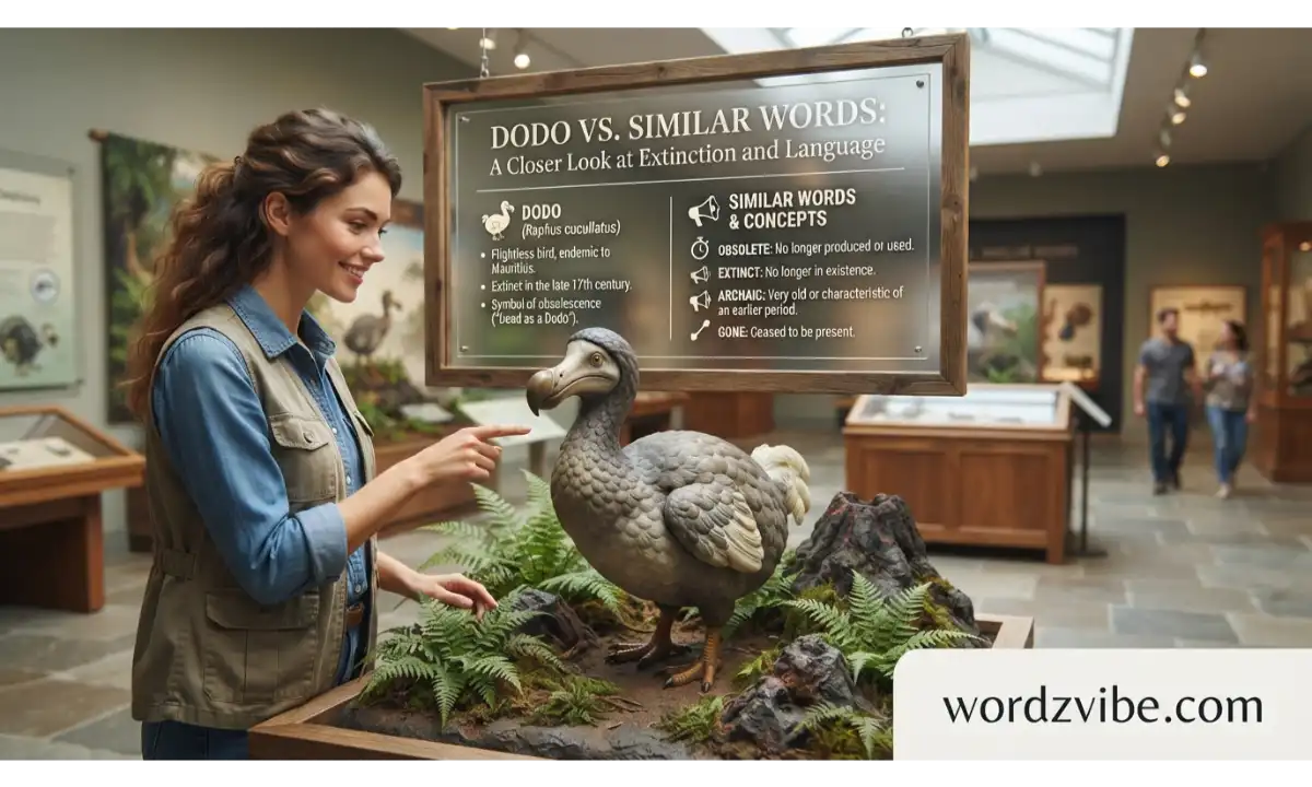 Dodo vs. Similar Words