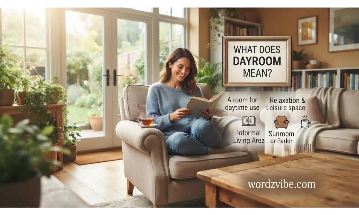 What Does Dayroom Mean?