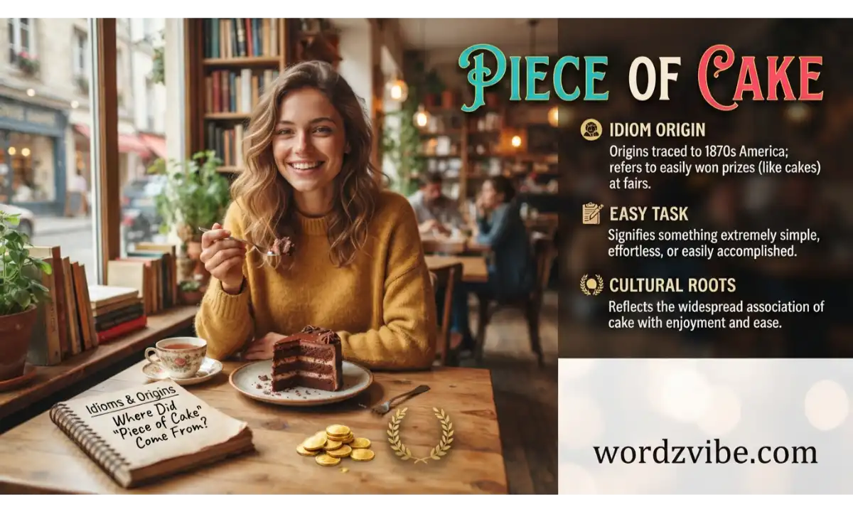 Where Did the Expression Piece of Cake Come From?