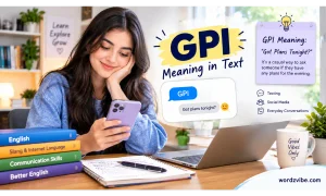 gpi meaning slang