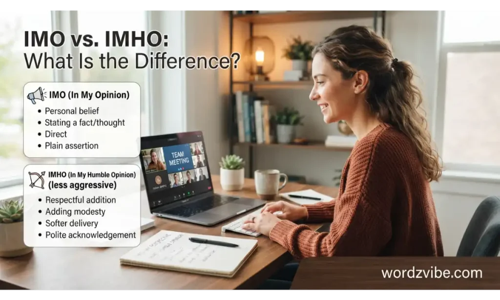 IMO vs. IMHO: What Is the Difference?