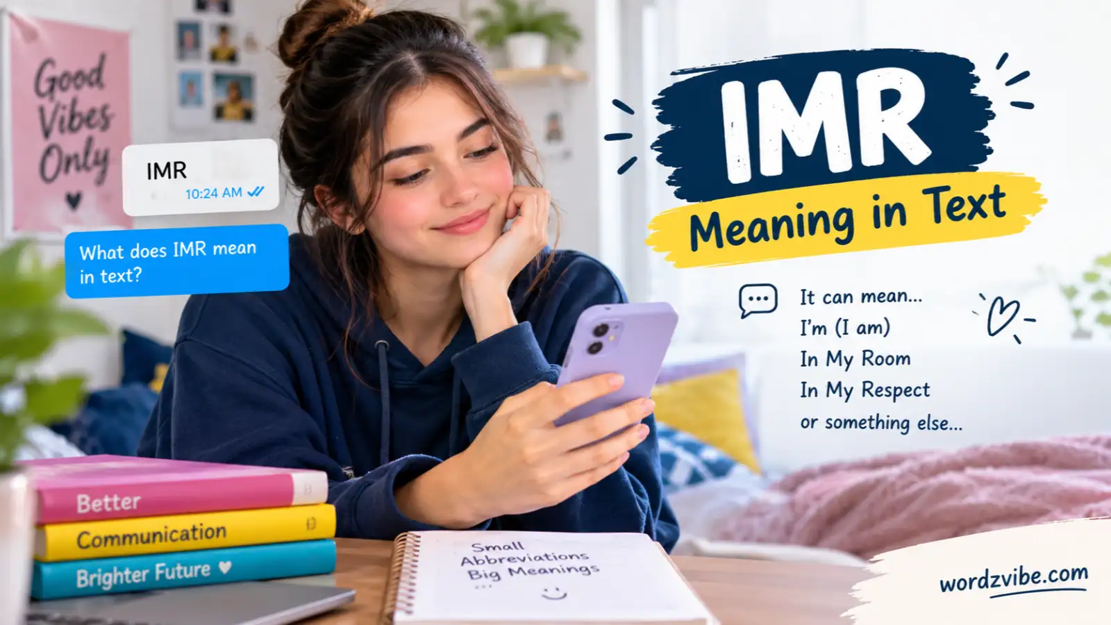 IMR Meaning in Text