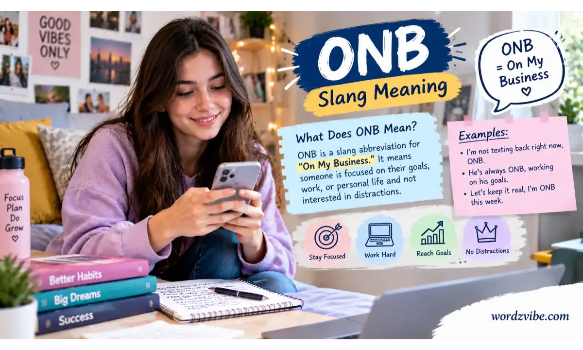 onb meaning slang