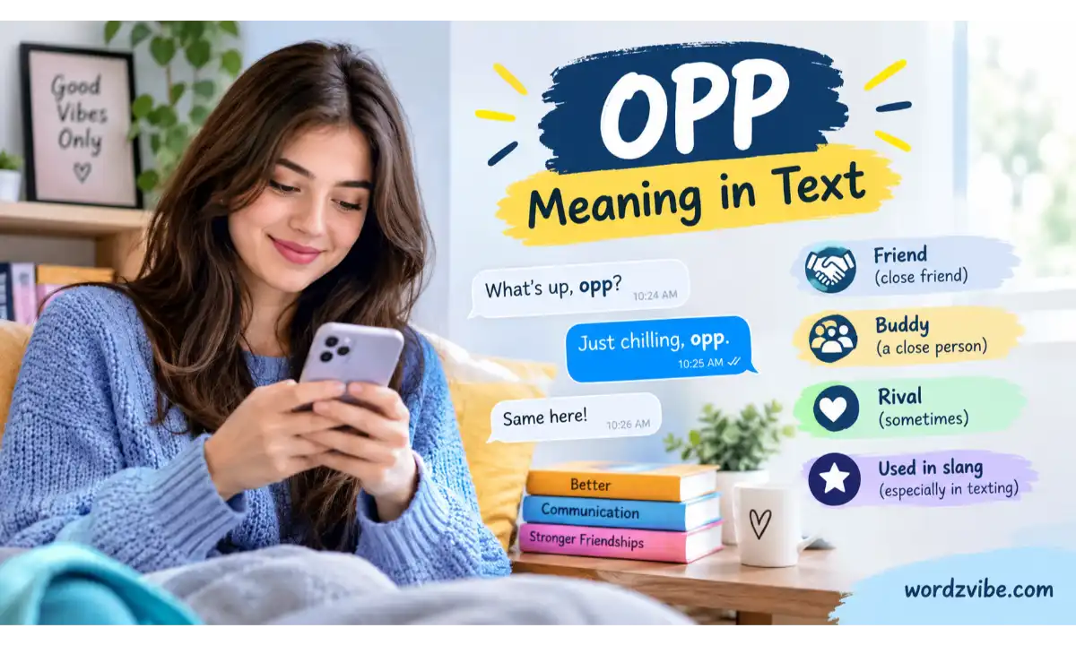 opp meaning slang