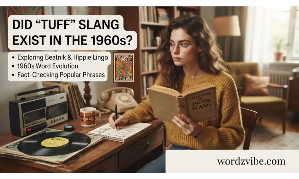 Did Tuff Slang Exist in the 1960s?